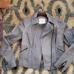 HEI HEI vegan leather jacket